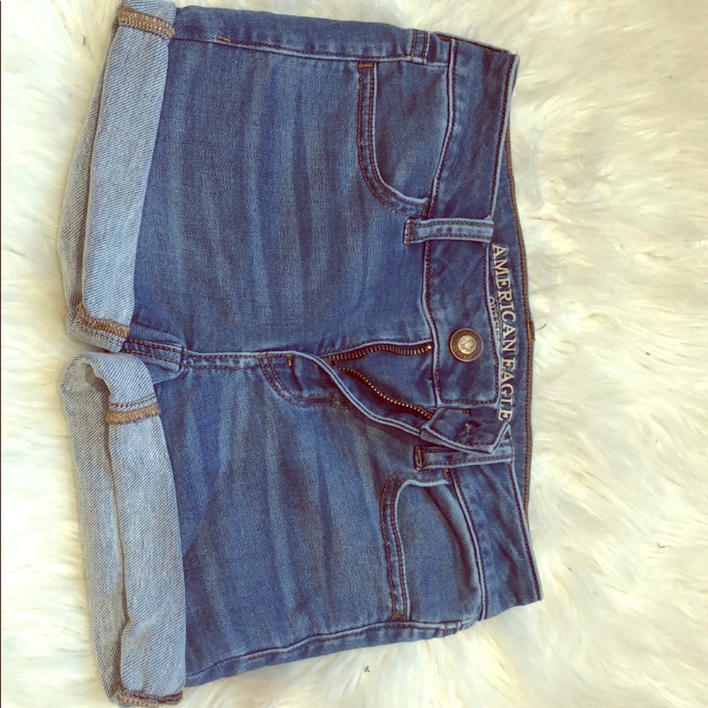 American Eagle super stretch jean shorts